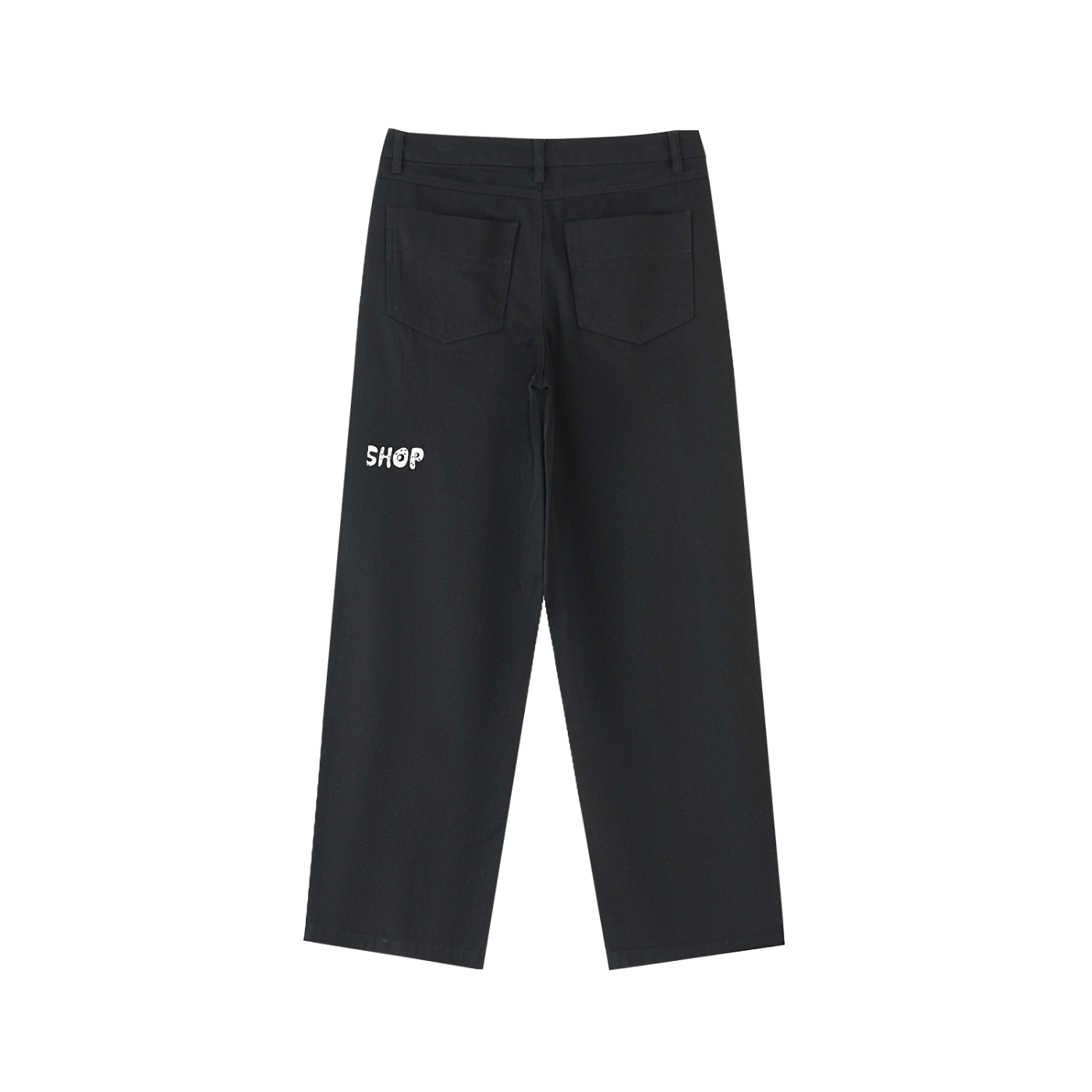 Heavyweight Cotton Straight-Leg Pants